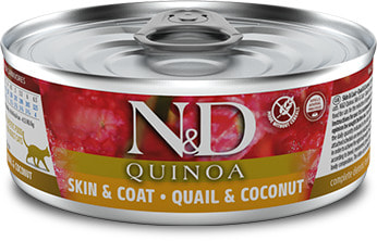 Влажный корм Farmina N&D Quinoa перепел с кокосом