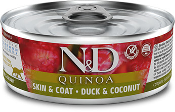 Влажный корм Farmina N&D Quinoa утка с кокосом