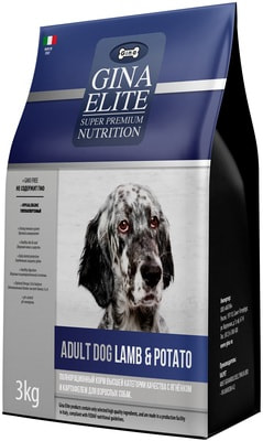 Gina Elite Dog Lamb & Potato ()
