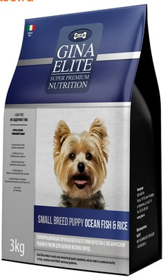 Gina Elite Small Breed Puppy Ocean Fish & Rice ()