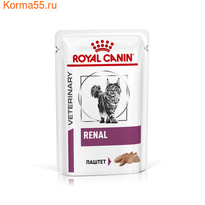 Влажный корм Royal canin RENAL (паштет) (фото)
