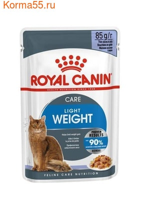 Влажный корм Royal canin LIGHT WEIGHT CARE(В ЖЕЛЕ) (фото)