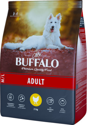   MR. BUFFALO DOG ADULT M/L   ()