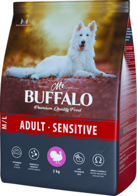   MR. BUFFALO DOG ADULT M/L SENSITIVE   ()