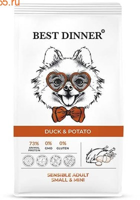 Сухой корм Best Dinner Sensible Adult Mini Duck & Potato (фото)