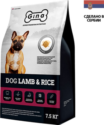   Gina Dog Lamb & Rice ()