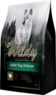 Сухой корм Wildy Adult Dog Delicate