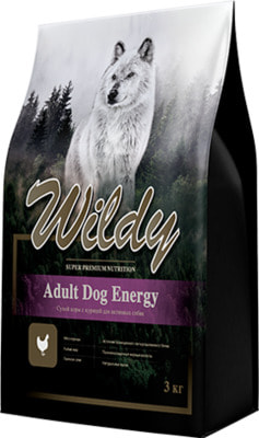 Сухой корм Wildy Adult Dog Energy