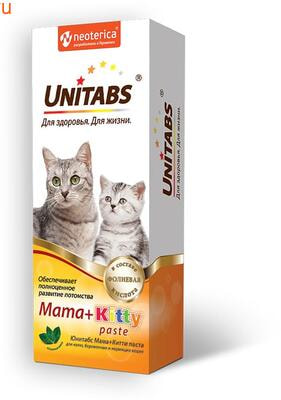 Unitabs Mama+Kitty для котят и беременных кошек