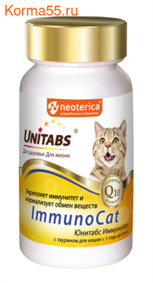 UNITABS ImmunoCat для кошек (фото)