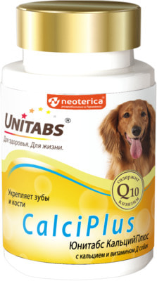 Unitabs CalciPlus для собак (фото)