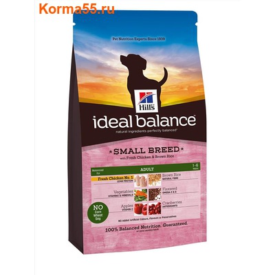 Ideal Balance Adult Small Breed with Fresh Chicken & Brown Rice