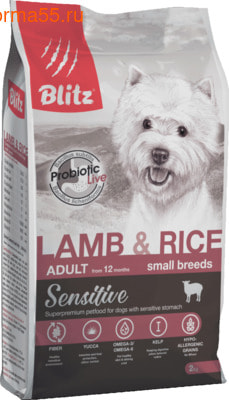   Blitz Sensitive Lamb & Rice ()
