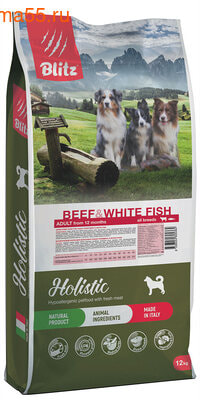   Blitz Holistic Beef & White Fish (Grain Free) ()