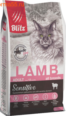 Сухой корм Blitz Sensitive Lamb (фото)