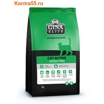   Gina Elite Cat Active Grain Free ()
