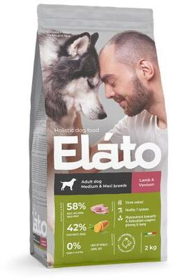   Elato Holistic Adult Dog Medium & Maxi Lamb & Venison