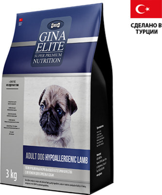   Gina Elite Adult Dog Hypoallergenic Lamb