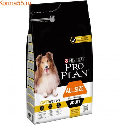 Сухой корм Pro Plan для собак с избыточным весом