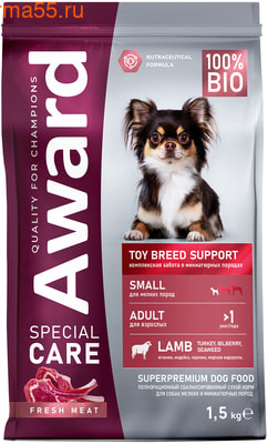   AWARD SPECIAL CARE Toy Breed Support ()