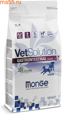 Сухой корм Monge VetSolution Dog Gastrointestinal для щенков Сухой корм Monge VetSolution Dog Gastrointestinal для щенков (фото)