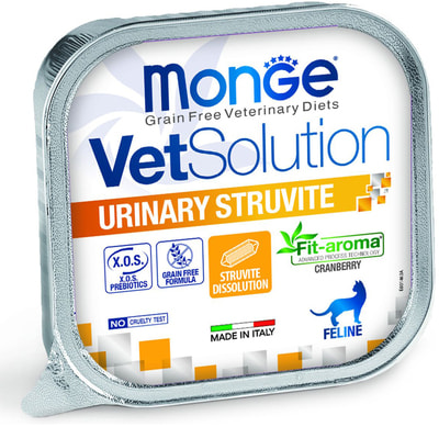 Влажный корм Monge VetSolution Cat Urinary Struvite Влажный корм Monge VetSolution Cat Urinary Struvite (фото)