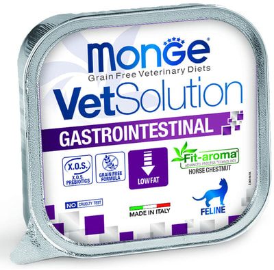 Влажный корм Monge VetSolution Cat Gastrointestinal Влажный корм Monge VetSolution Cat Gastrointestinal (фото)