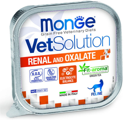 Влажный корм Monge VetSolution Cat Renal and Oxalate Влажный корм Monge VetSolution Cat Renal and Oxalate (фото)
