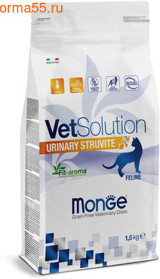 Сухой корм Monge VetSolution Cat Urinary Struvite Сухой корм Monge VetSolution Cat Urinary Struvite (фото)