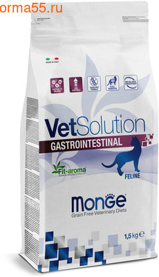 Сухой корм Monge VetSolution Cat Gastrointestinal Сухой корм Monge VetSolution Cat Gastrointestinal (фото)
