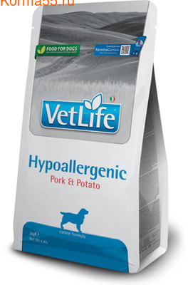 ����� ���� Farmina Vet Life Hypoallergenic Pork & Potato