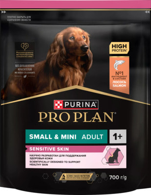 Сухой корм PRO PLAN® SENSITIVE SKIN (с лососем) Сухой корм PRO PLAN® SENSITIVE SKIN (с лососем) (фото)