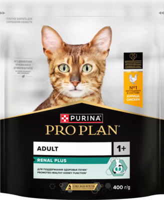 Сухой корм PRO PLAN® RENAL PLUS (с курицей) Сухой корм PRO PLAN® RENAL PLUS (с курицей) (фото)