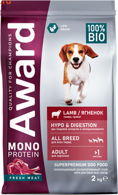 ����� ���� AWARD Monoprotein ��� ���� ����� �� ������� � ����������� ����� � ������� (����)