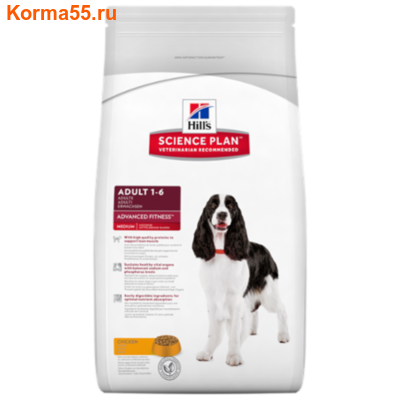   Hill's Science Plan Medium Adult Advanced Fitness ()