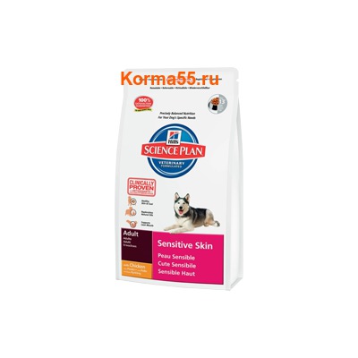 Сухой корм Hill's Science Plan Sensitive Skin Canine