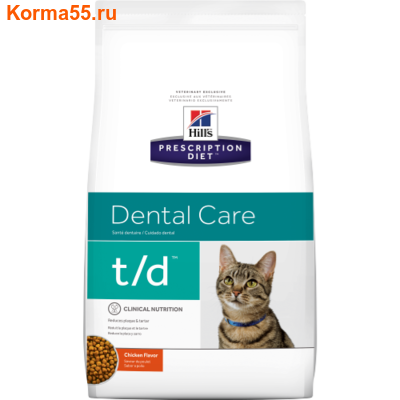   Hill's Prescription Diet t/d Dental Care Feline
