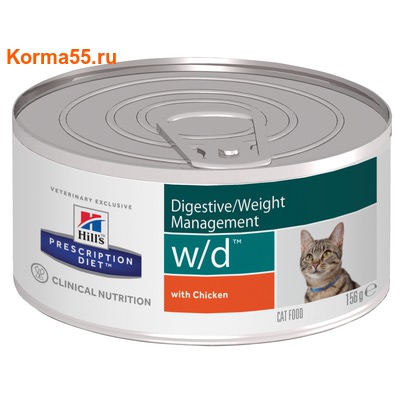  Hill's Prescription Diet w/d Digestive/Weight Management Feline