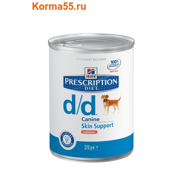 Влажный корм PD Canine d/d Salmon 12/370g (PD d/d корм д/соб аллерг (лос) 12/370г) Влажный корм PD Canine d/d Salmon 12/370g (PD d/d корм д/соб аллерг (лос) 12/370г)