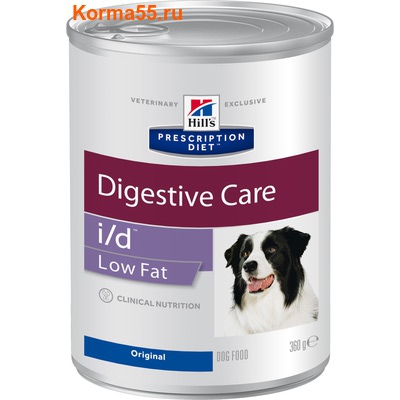   Hill's Prescription Diet i/d Low Fat Digestive Care Canine
