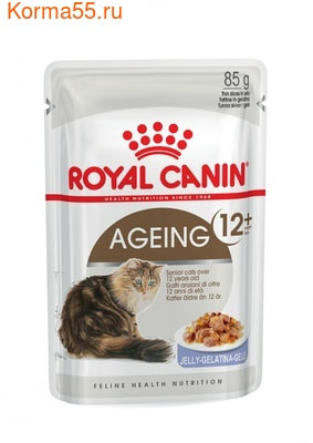 Влажный корм Royal canin AGEING +12 (В ЖЕЛЕ) (фото)