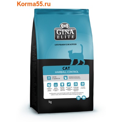 Сухой корм Gina Elite Cat Hairball Controll Сухой корм Gina Elite Cat Hairball Controll