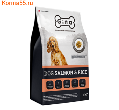  Gina Dog Salmon & Rice Denmark ()