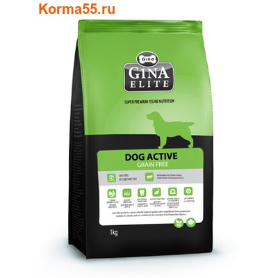   Gina Elite Dog active grain free