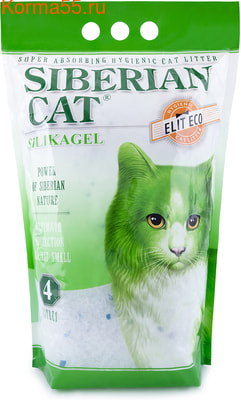 Наполнитель Сибирская кошка ЭКО (зелёный) (фото)