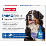 Капли Beaphar IMMO Shield Line-on от паразитов для собак крупных пород