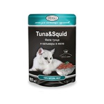 Влажный корм GINA Tuna & Squid — Тунец с кальмаром