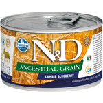  Farmina N&D Ancestral Grain Dog Mini Lamb & Blueberry