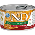  Farmina N&D Ancestral Grain Dog Mini Chicken & Pomegranate