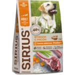 Сухой корм SIRIUS для собак (Ягненок с рисом)